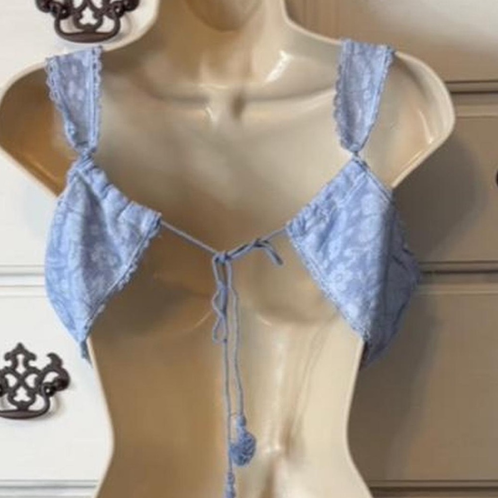 ‎POL Drawstring Lace Crop Top - Picture 3 of 16